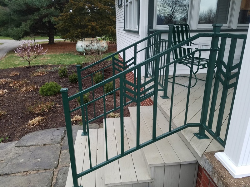 Custom ornamental iron and railing project 18