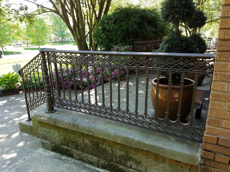 Custom ornamental iron and railing project 14