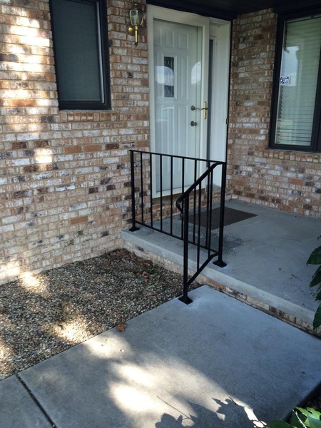 Custom ornamental iron and railing project 23