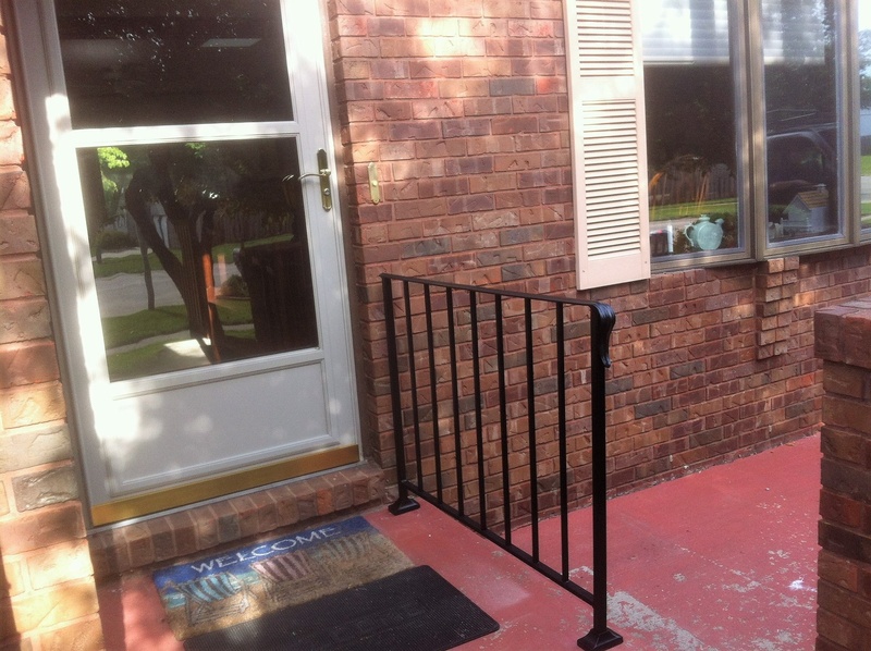 Custom ornamental iron and railing project 12