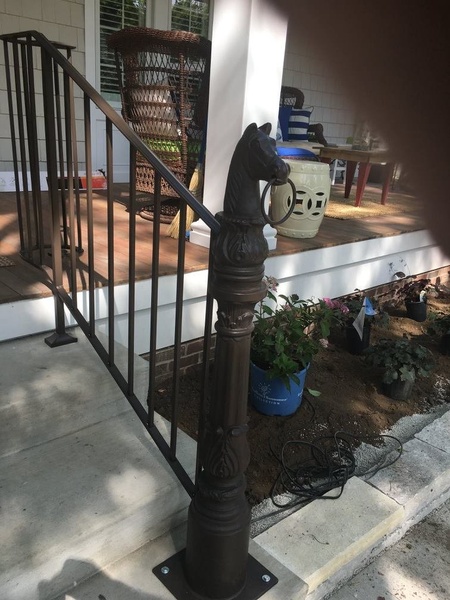 Custom ornamental iron and railing project 24