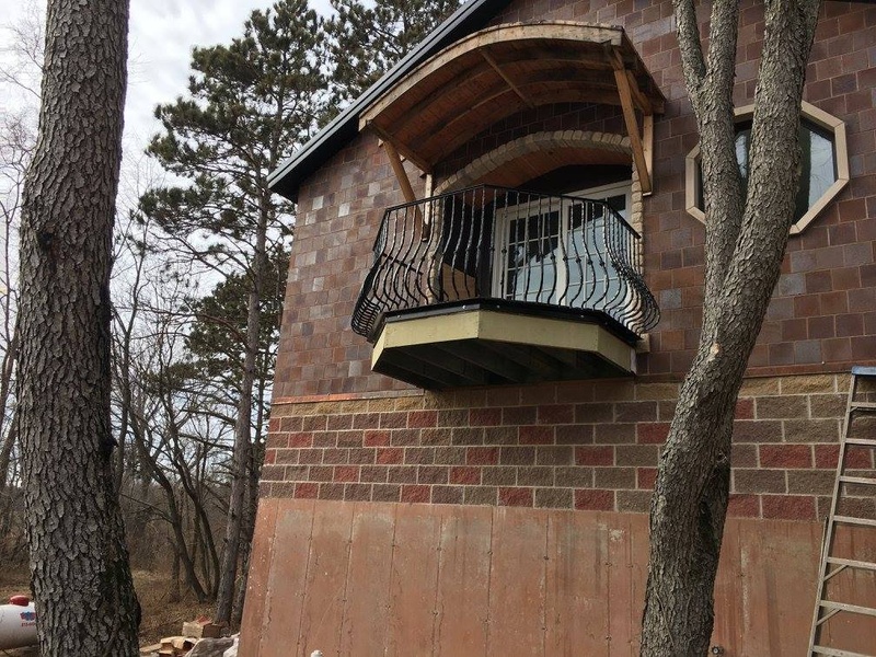 Custom ornamental iron and railing project 16
