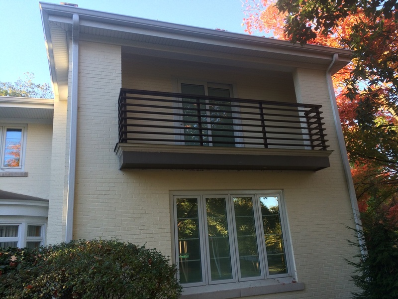 Custom ornamental iron and railing project 8