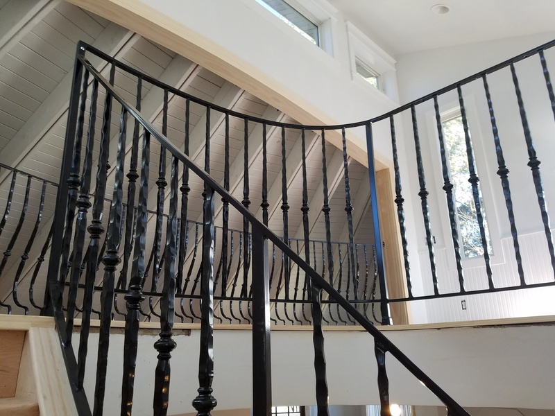 Custom ornamental iron and railing project 7