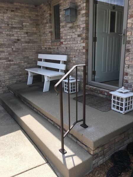 Custom ornamental iron and railing project 4