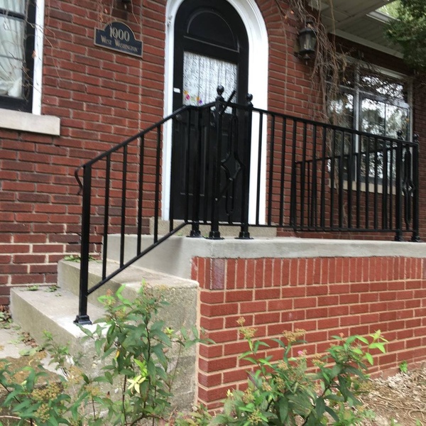Custom ornamental iron and railing project 20