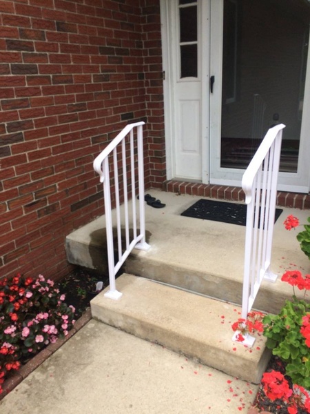 Custom ornamental iron and railing project 22