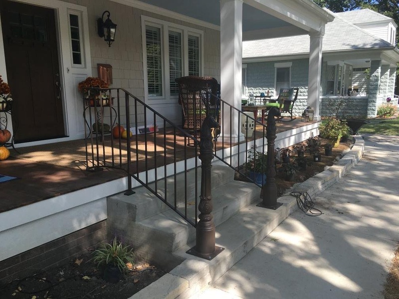 Custom ornamental iron and railing project 25