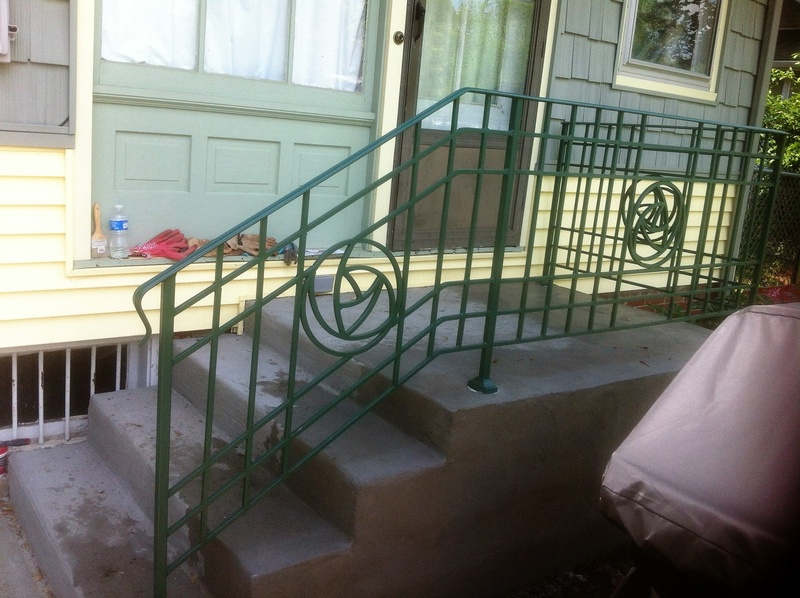 Custom ornamental iron and railing project 11